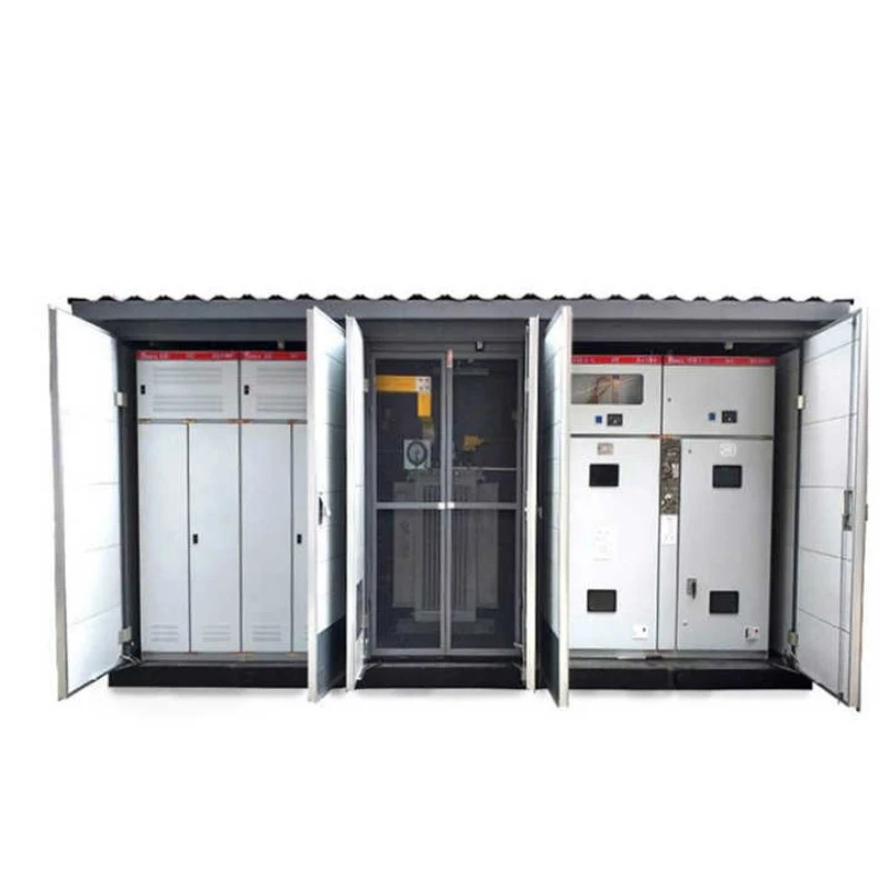 Gardu Transformer Tipe Eropa sing wis diinstal Smart
